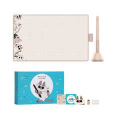 일본 한정 베코 HUION 펜 타블렛 콜라보레이션 펜 탭 판 탭 선물 종이에 그리, 상세페이지 참조, 상세페이지 참조
