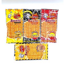 벤토 벤또 불징어 앵그리 스위트 갈릭 허니 4가지맛 태국 매운 양념 쥐포12g, 12g, 1개