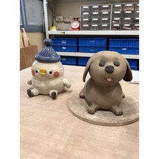 陶土 1公斤裝、4公斤裝 - 適合教學、陶板、雕塑、手拉胚, 1個, 陶土,1KG