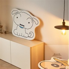 소망상회 짱구 얼굴 테이블 - 흰둥이 접이식탁자