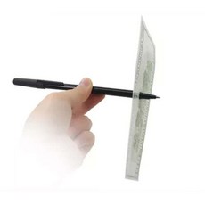 마술 지폐뚫는볼펜 원더펜 교육마술 마술펜 마술용품 마술가게 간단한마술 왕초보마술 볼펜마술도구, 1개