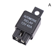 자동차 밴 보트 바이크 릴레이 SPST 알람 교체 부품 4 핀 12V 1PC, 04 C