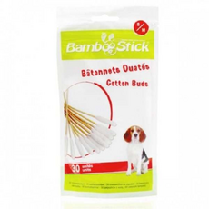 밤부스틱 애견전용 면봉 -S M/강아지귀세정제 강아지귀청소, 1개, 1개입