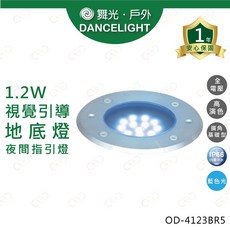 舞光 DANCELIGHT 視覺引導地底燈 1.2W 藍色光 IP66防水