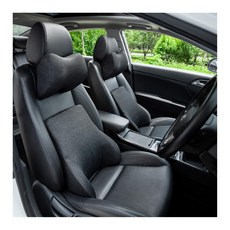 BUJI 3D 코부키 허리 쿠션 헤드 레스트 세트 인간 공학 설계 입체 형상 고밀도