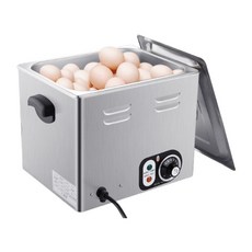 계란 찜기 반숙 온천 대용량 에그 쿠커 아침 식사 달걀 삶는 냄비 상업용 주방 타이머 다이어트, 타이머 60개 요리