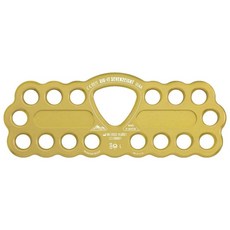 Austrialpin RIG-IT seven2eight 17孔分力盤 60KN 奧地利製造 高強度攀岩救援裝備, 綠, 1個