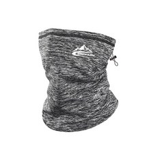 【golovejoy】加絨保暖面罩 防風防寒圍脖 頭套 脖圍 冬季保暖裝備, 麻灰色