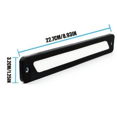 주간 주행등 방수 실리콘 램프 초고휘도 구부릴 자동차 라이트 스트립 전후방용, 1개, 1. White