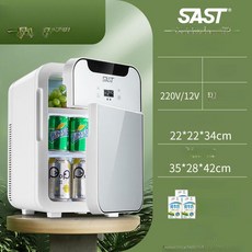 미니냉장고 이동식냉장고 캠핑냉장고 자동차냉장고 휴대용냉장고, 기본 모델명/품번, 22L AD 듀얼코어 디지털 온도조절 양문 유리 차량