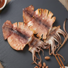 [시즌한정] 쫄깃한 해풍 피데기 반건조 오징어, 1개, 반건조 오징어 5미 170g