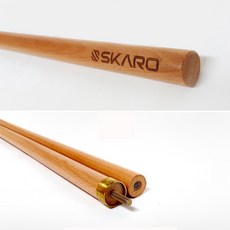 2단 분리 밤나무 원목 전신 스트레칭봉 스트레칭바 180CM, 혼합, 1개