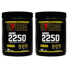 UNIVERSAL NUTRITION 胺基酸錠, 100 件, 2個