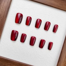 [당일배송] 천안각 데일리 디자인 셀프 붙이는 인조팁, 1개, 01 - T136 XS