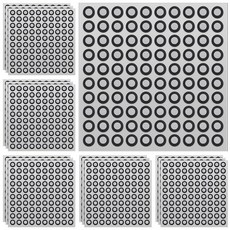 Marspark 15장 1500 도트 6.0mm 3D 스캐닝 마커 스캐너용 정확한 추적 참조 포인트 확산 반사 광학 트래킹
