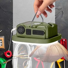 캠핑랜턴 밝은 밝기조절 작업등 LED 자석 클립