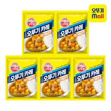 [본사직영] 오뚜기카레 약간매운맛 1kg 5개