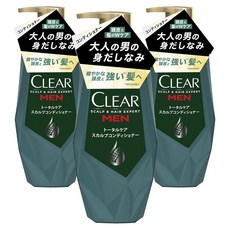 클리어 맨 토탈 케어 스칼프 컨디셔너, 3개, 350g