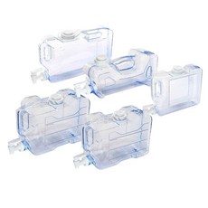 세재 세제 물통 애로우 . 디스펜서 3리터 사각 3리터 다용도 슬림 대체, 4l, 1개