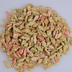 貓咪零食 貓草餅乾, 1個, 三色貓草貓薄荷餅乾,1袋 100g