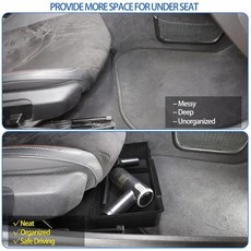 FgTAG 태그tal 토요타 수프라 GR A90 A91 MK5 2019-2026과 호환되는 언더 시트 보관 박스 ABS 운전자 조수석 언더시트 트레이 오거나이저 자동차 내부