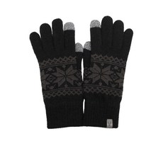 體溫魔術師 石墨烯雙層保暖觸控手套 加厚升溫 針織柔暖 冬季騎車通勤必備