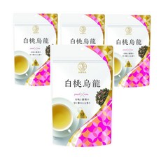 일본제조 미츠이메이차 백도 우롱 티백 10입 x4박스, 20g