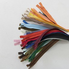 쏘잉스 바지지퍼] 23cm 의류용 지퍼 40color C20, 블랙, 1개
