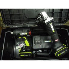 WORX 威克士 WU808 無刷砂輪機 WU279.1 無刷起子機 雙機組, 詳見包裝