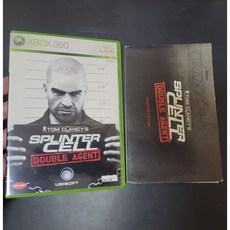 [XBOX360정발] 스플린터 셀 : 더블 에이전트 정발 + 일러스트집 포함