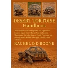 (英文圖書)Desert Tortoise Handbook: The Complete Guide for Beginners and Experienced Keepe... 平裝版, Independently Published, 英文