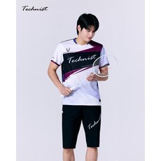 테크니스트 TNP6506 BK 블랙 7부바지 배드민턴 탁구 스쿼시 스포츠웨어