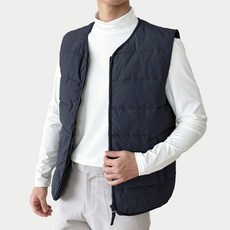 김영주스포츠 남성 패딩조끼 KRMV6015 웰론 남자 가을겨울조끼 등산 캠핑베스트