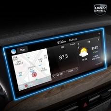 모하비 더마스터 호환 보호필름 내비게이션차량 용품, 초고투명 필름