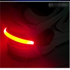 우주바다 LED 슈즈 밴드 1P 형광운동화, 블루
