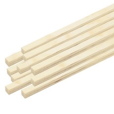 아이베란다 합판 쫄대 각재 몰딩 보수 리폼용 목재, 10개, 12x12x600mm