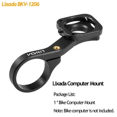 Lixada 무선 자전거 사이클링 컴퓨터 속도계 주행 거리계 LED 백라이트, BKV-1502, 1개