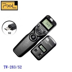 又敗家Pixel 無線 Sony 副廠 定時 VPR1 快門線 TW-283/S2 適用於 DSC-RX10 M2 RX100 M4 M3, 1個