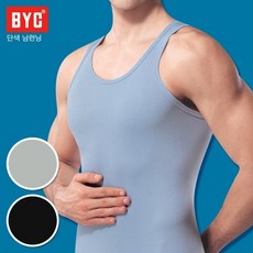 BYCBYC 남성 단색 남런닝/고급면소재/베이직런닝/기본유색런 914718