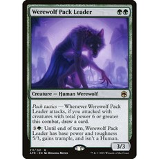 魔法風雲會 AFR-Werewolf Pack Leader 經典卡牌, 英文
