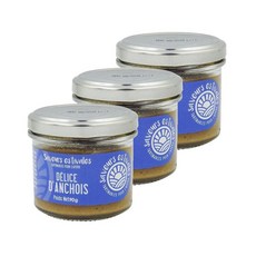 SAVEURS ESTIVALES 앤쵸비 딜라이트 90g 3팩 Anchovy Delight - Summer Flavors - 90g Jar SUMMER FLAVORS, 3개