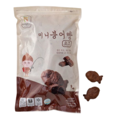 하이원푸드 미니 붕어빵 초코 (냉동), 1kg, 1개