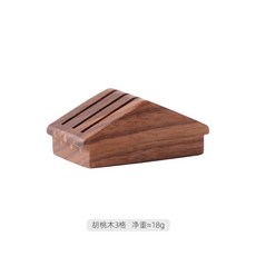 에스프레소 커피 필터 스크린 거치대 커피 만들기 퍽 스크린 브래킷 나무 호두 스탠드 랙 51mm 54mm 58mm 퍽, [02] Walnut wood-3