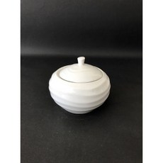 東昇瓷器餐具 大同象牙強化 波浪斜紋佛跳牆, 1個, P7645口徑7高6.5容量400