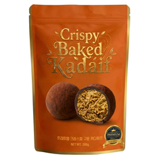 프리미엄 구운 바삭한 볶은 카다이프, 1개, 200g