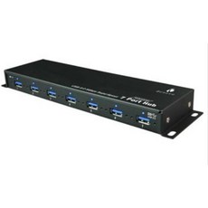 BENEVO 工業級 7埠 USB 3.0 集線器 BUH387, 1個
