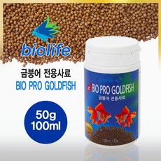 바이오라이프 금붕어 전용사료, 1개, 50g