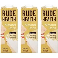 Rude Health 루드헬스 아몬드 음료, 3개, 1L