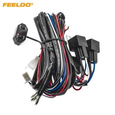 자동차 작업등 배선 하네스 스위치 릴레이 키트 연결 차단 오프로드, 기본, 1개