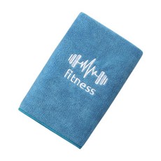 運動毛巾 【升級加大尺寸】吸水速乾健身毛巾 游泳運動包巾, 深藍色, 1個